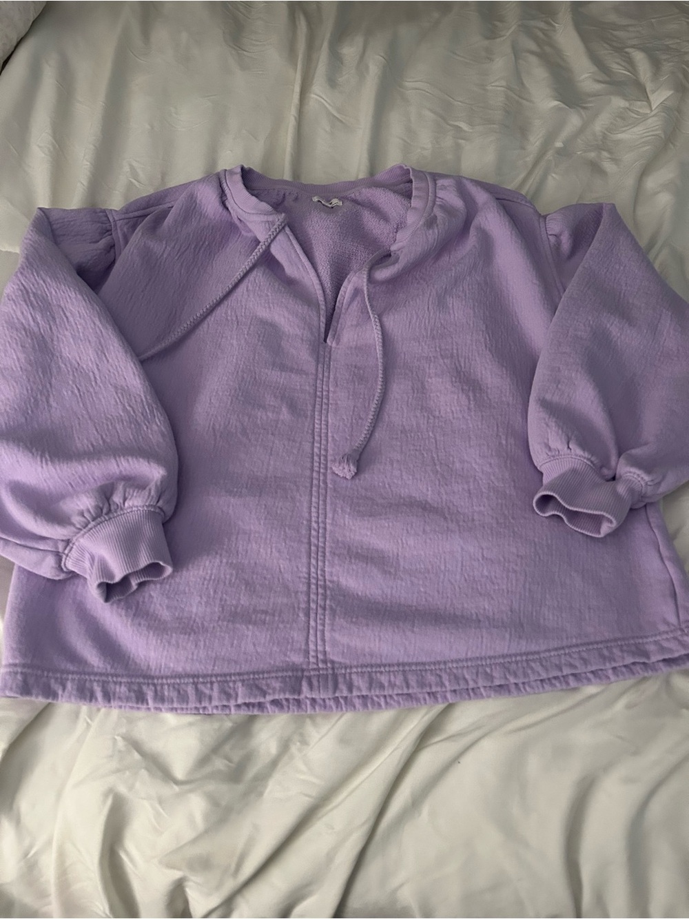 aerie Lavender Pullover Tunic medium